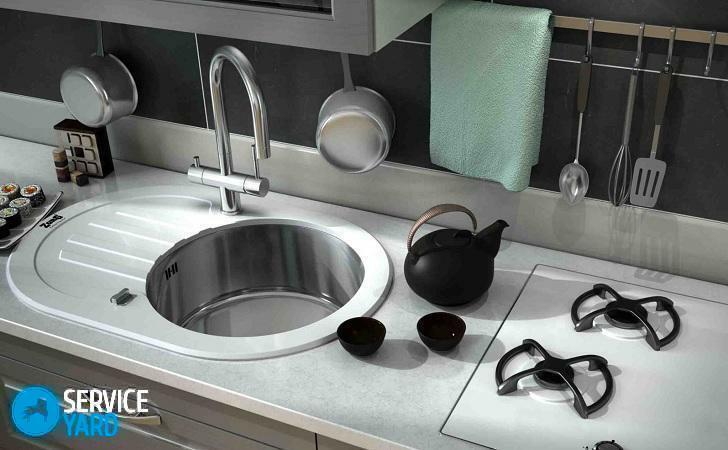 Which sink to choose for the kitchen - from artificial stone or stainless steel?