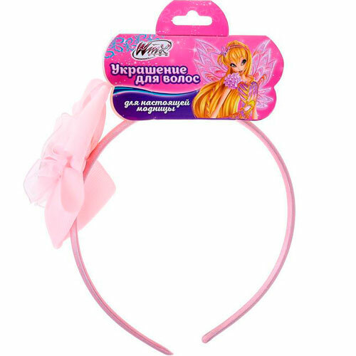 Headband with bow You're the best Winx Fairies: Stella, 11 x