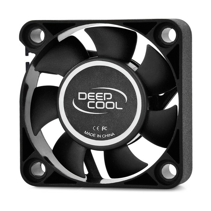 Ventilátor Deepcool XFAN 40 40x40x10mm 3-pinový 4-pinový (Molex) 24,3 dB Ret