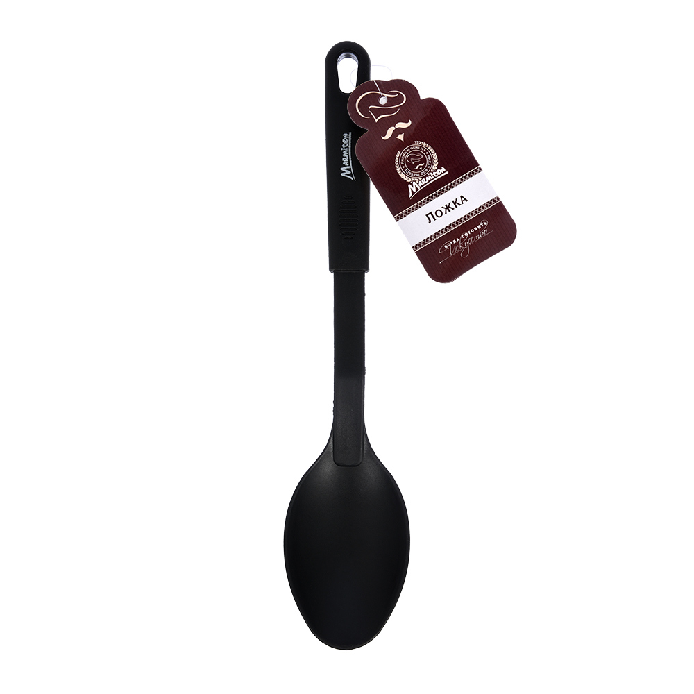 Plastic spoon, 31cm (Marmiton), 16184