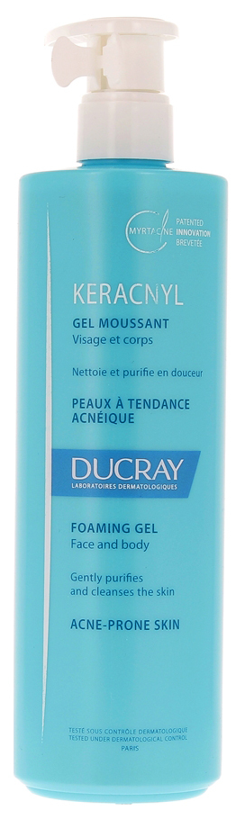 Ducray Keracnyl Gel Moussant 400 ml
