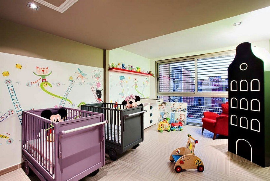 Progettare una stanza del bambino per due ragazzi 164 foto degli interni