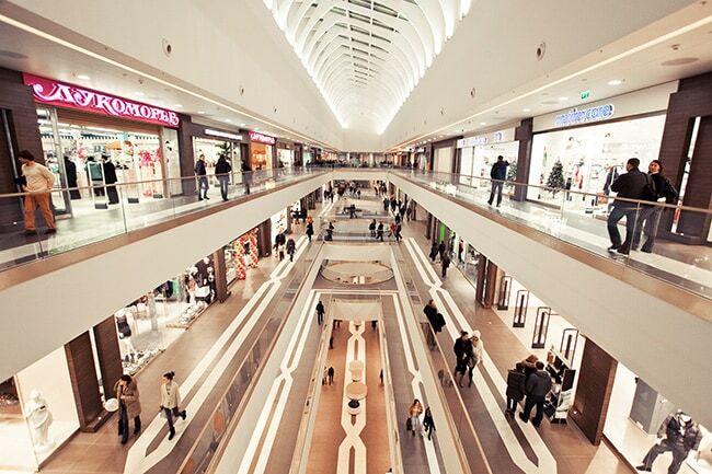 Topp 10 största köpcentrum i Moskva