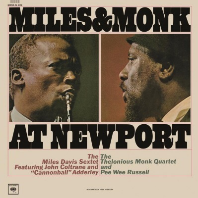 Schallplatte Miles Davis MILES # und # MONK AT NEWPORT (LP)