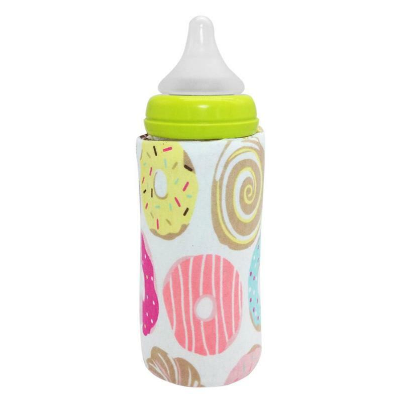  USB Baby Bottle Bag Portable Milk Warmer Warmer Warmer Baby Feeding Bottle Bag Cover