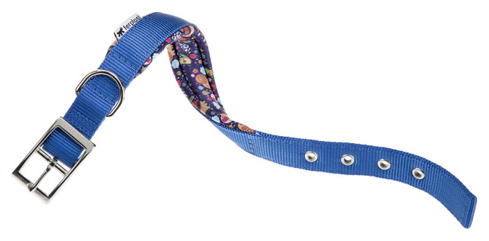 Halsband voor honden Ferplast DAYTONA FANTASY 45-53 cm x 25 mm Blauw