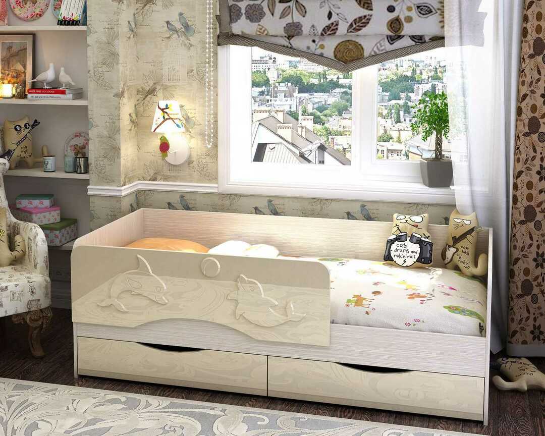 baby bed mdf
