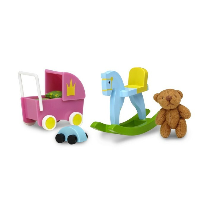 Spielset Zubehör für das Smoland Puppenhaus " Spielzeug fürs Kinderzimmer"