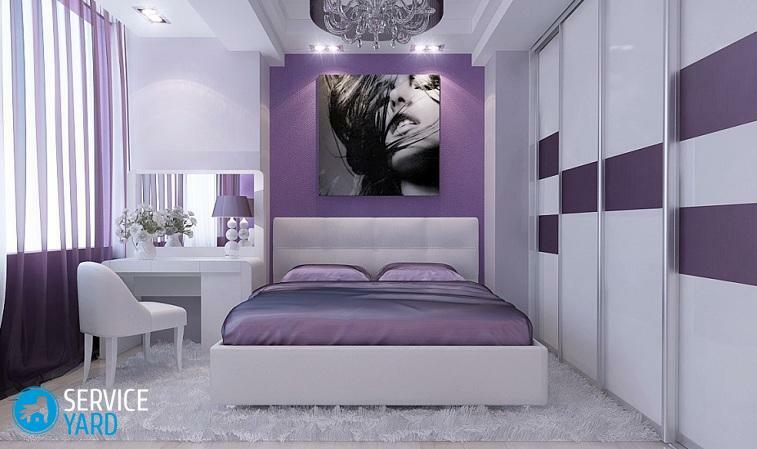 Modern tarzda yatak odası tasarımı