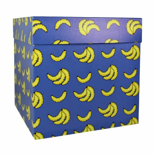 Dāvanu kastīte # un # quot; Banāni # un # ", 22,5 x 22,5 x 22,5 cm
