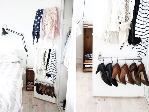 How to store shoes compactly if there is very little space