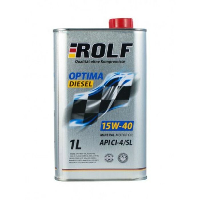 Olej silnikowy Rolf Optima Diesel 15W-40 API CI-4 / SL, 1 l