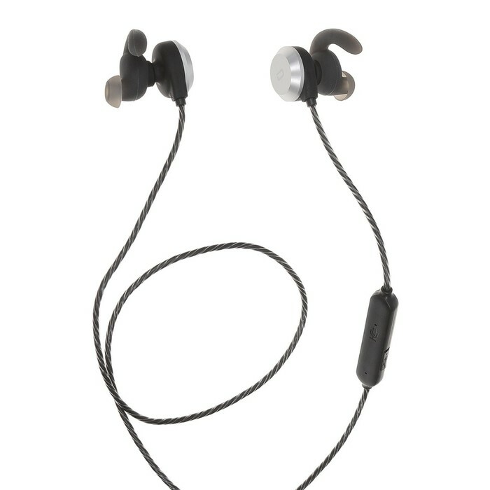 Slušalke Denn DHB520 Bt, Bluetooth, vakuumske slušalke, črno-srebrne
