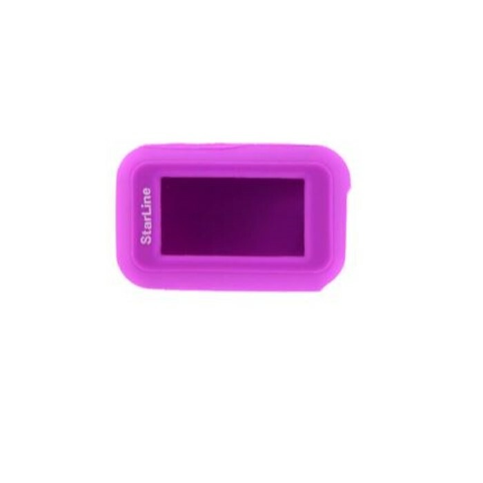 Kryt na kľúčenku Starline Е60 / Е90, silikónový, fialový
