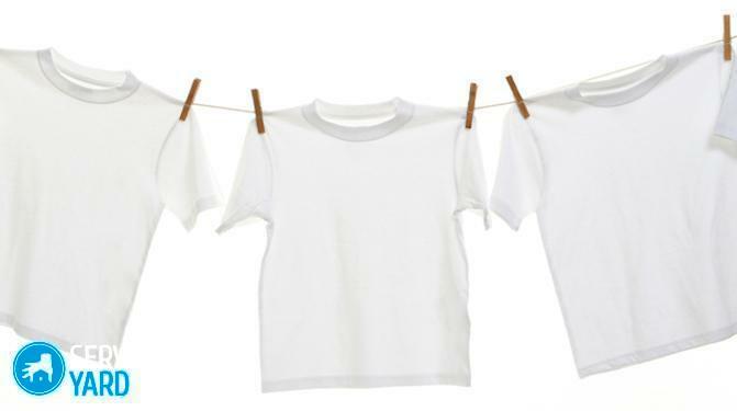 Rumene pike na belih oblačilih - kako odstraniti?