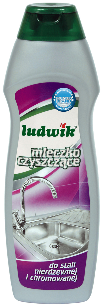 Univerzálny čistiaci prostriedok Ludwik na nehrdzavejúcu a chrómovanú oceľ 300 ml
