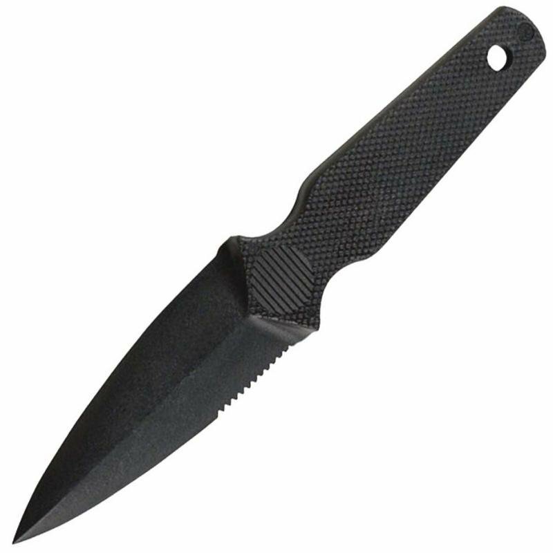 Plastový nůž Lansky, kompozitní plastový nůž, LKNFE, černý