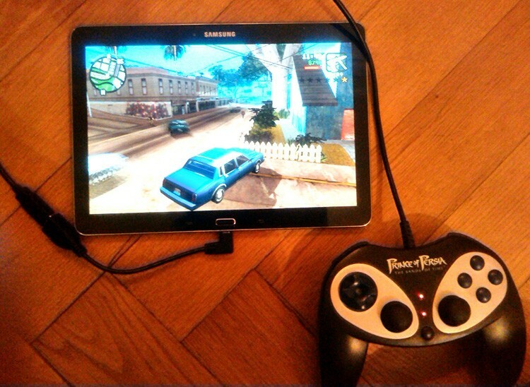 Playing many games on a tablet without a joystick is simply unrealistic