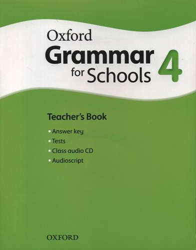 Oxford Grammar for Schools 4: Teachers Book with Audio CD