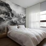 Camera da letto nello stile del minimalismo