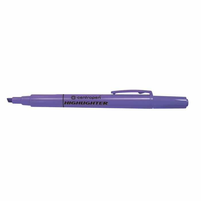 Surligneur 4.0 mm Centropen 8722 violet fluo