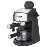 Elektrisk kaffemaskine Delta Lux DL-8151K, 240 ml, 800 W (sort)