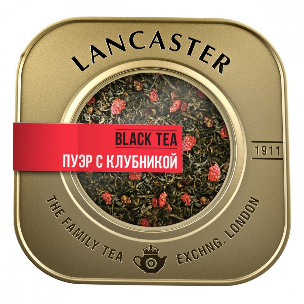 Čaj Lancaster Pu-erh s volnými listy 75 g