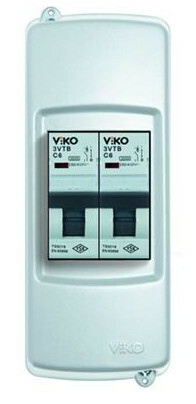 Escudo Viko para 1-2 máquinas