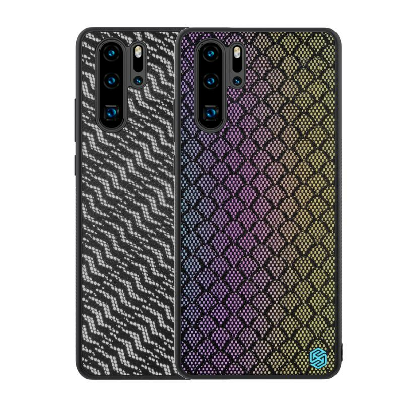  Polyester Mesh Reflective Anti-fingerprint Cover for HUAWEI P30 Pro 2019