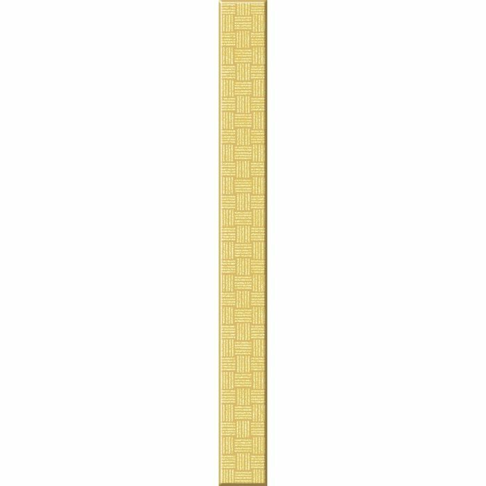 Stakleni obrub Staklo GL7H381, zlatno, 40x350 mm