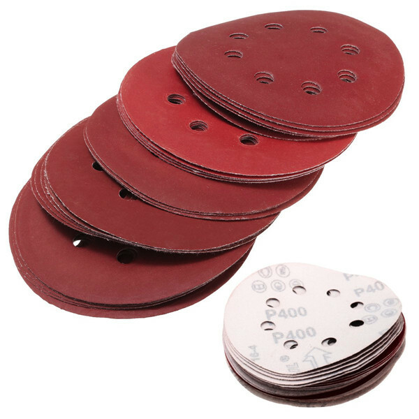 125 mm 8 collu slīpēšanas diski 400-1200 smilšpapīrs