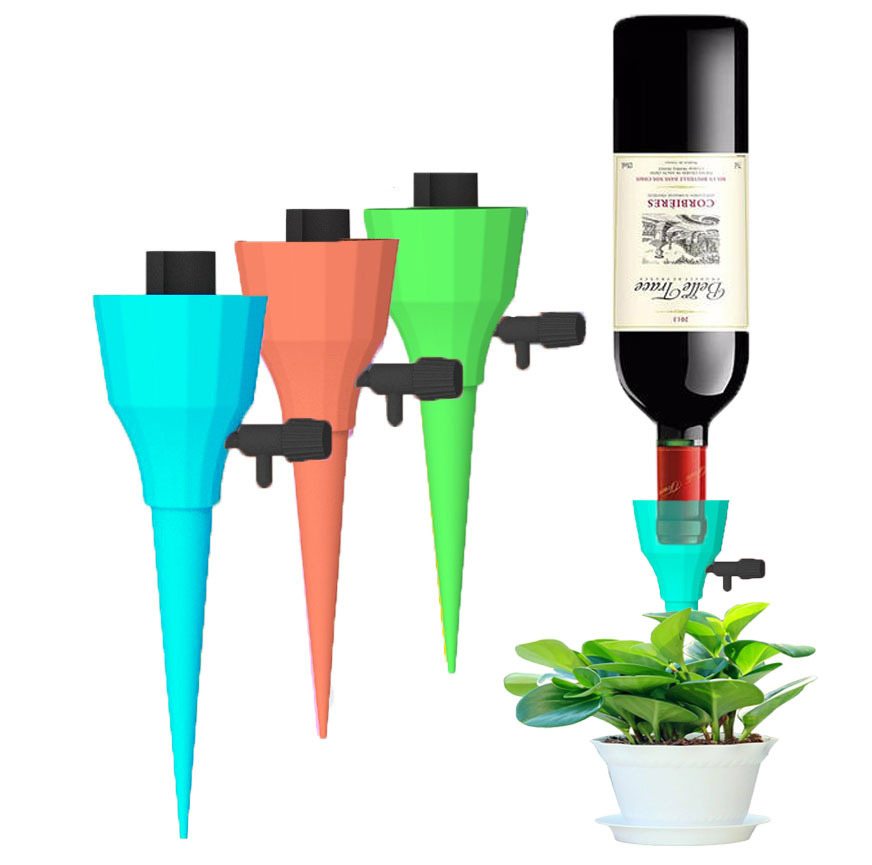 Automatic Watering System Drip Irrigation Automatic Watering Spike Household Water Bottle Drip Device Kit