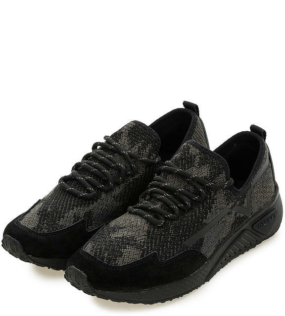 Sneakers voor dames DIESEL Y01559 P1349 T8013 zwart / grijs 40