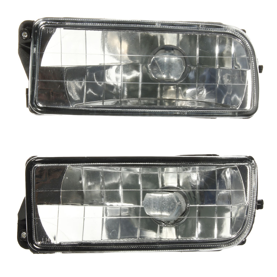 Lentille en verre transparente de phares antibrouillard de pare-chocs avant automatiques sans ampoule pour BMW E36 3 séries 1992-1998