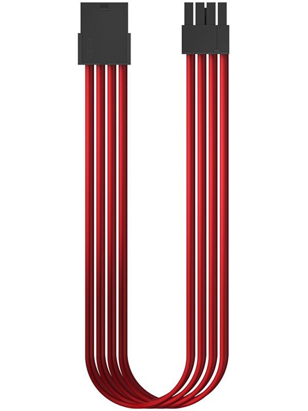 Priedų kabelis DeepCool EC300 PCI-E Red EC300-PCI-E-RD
