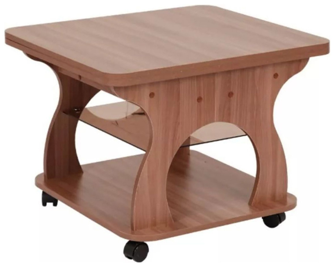 שולחן קפה מבלסון 51.6x70x120 ס" מ, חום