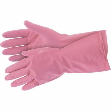 Elfe rukavice pre domácnosť latex S 67881