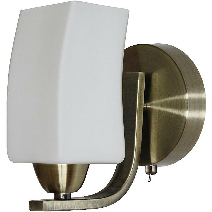 Zidna svjetiljka ID svjetiljka Denton 862 / 1A-Oldbronza