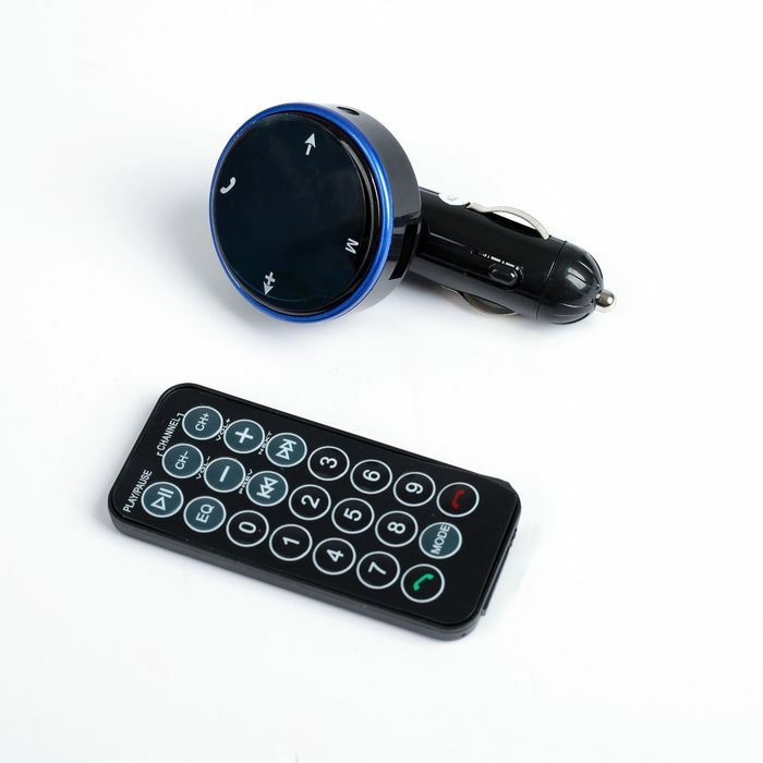  Sender, 12 V, 2 USB / Mp3 / WMA / AUX / MicroSD / Bluetooth, blau