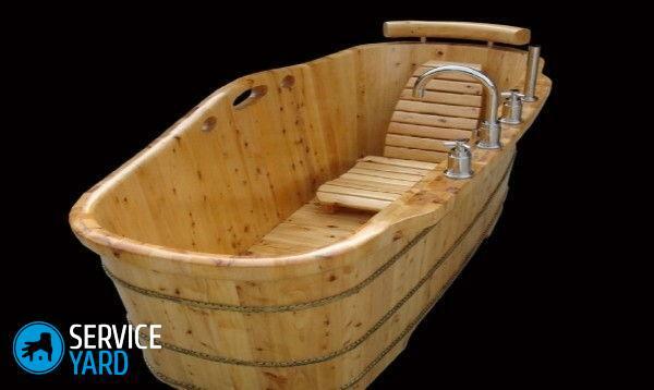 Dřevěná koupel s vlastními rukama