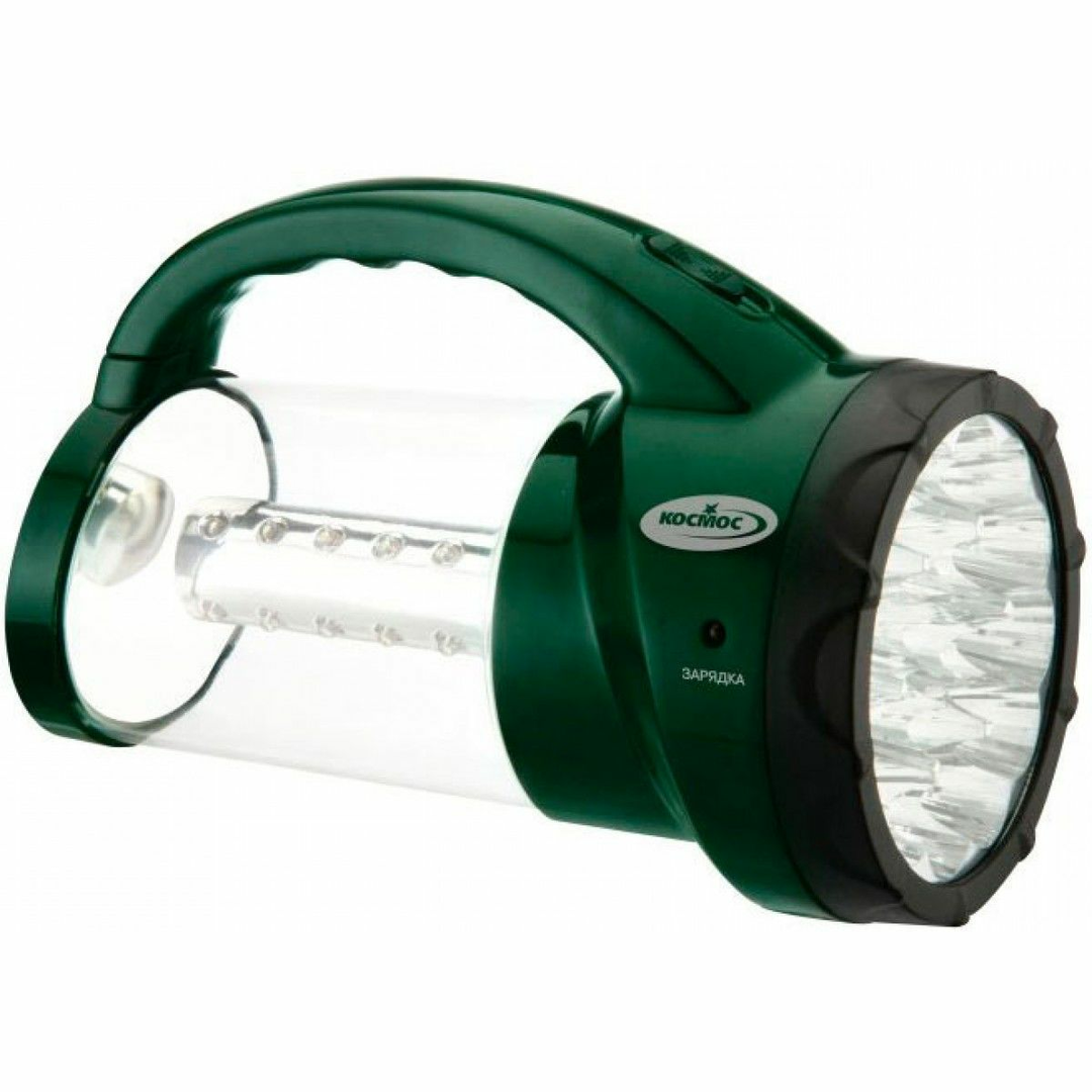 Lampe-lampe genopladeligt batteri KOSMOS 2008-L LED, 24LED + 19 LED, 4 V2AH, automatisk opladning fra 12V TR-41456