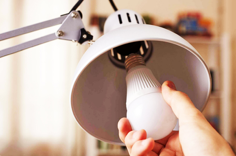 Una de las soluciones más prometedoras en la ecología del hogar es el uso de lámparas de diodos emisores de luz (LED) más duraderas.