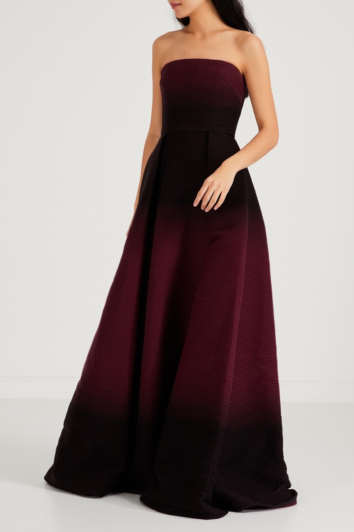 Burgundia rinnakas kleit