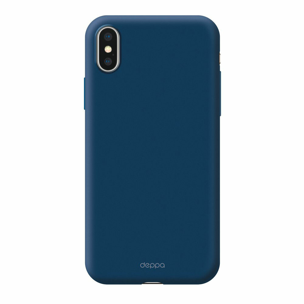 Puzdro Deppa Air na Apple iPhone X / Xs modré