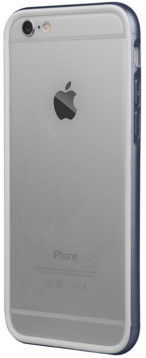 Pare-chocs thermique Itskins (APH6-NHEAT-DABL) pour iPhone 6 (bleu foncé)