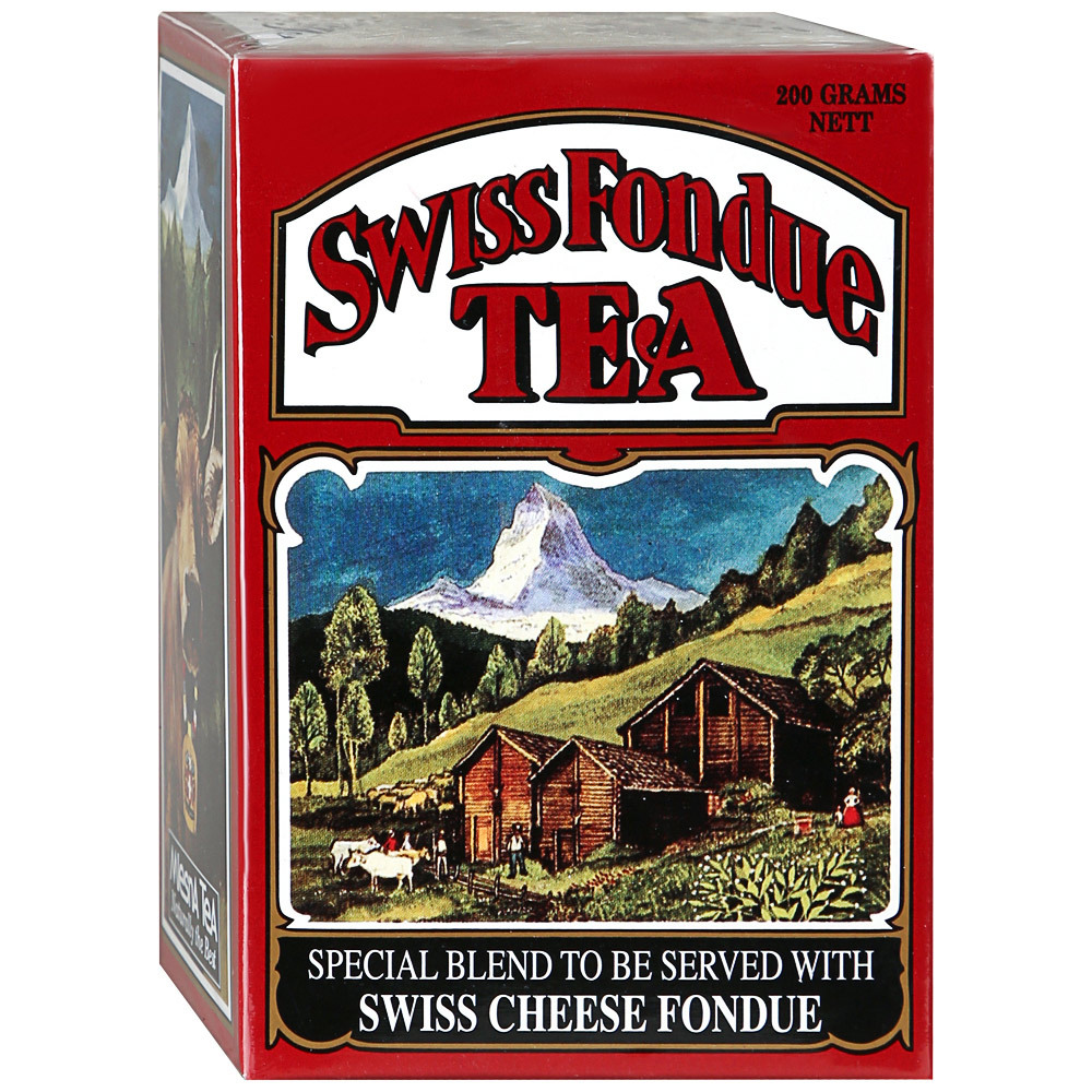 Zwarte thee Mlesna Zwitserse Fondue Thee Zwitserse Fondue 200g