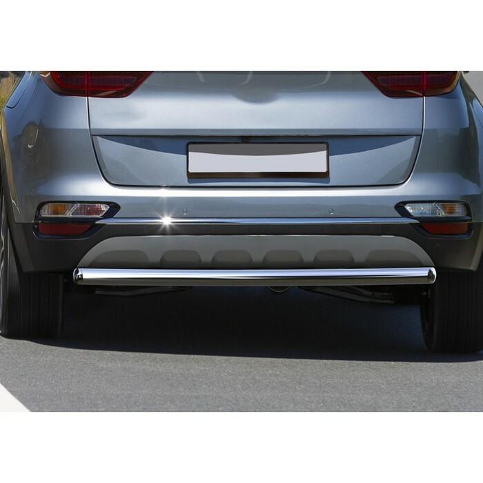 Rear bumper protection d57 Kia Sportage IV restyling (cr. GT-Line) 2018-, R.2811.002