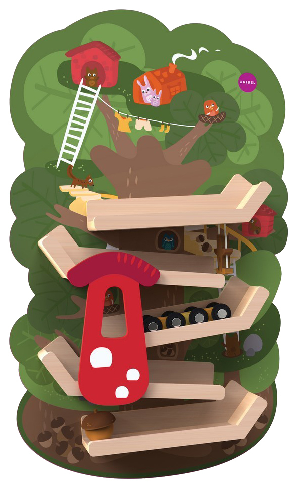 Vzdelávacia hračka Oribel Tree Top Adventure