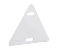 Etikettkabel mærkning U-136 (trekant), 55x55x55 mm