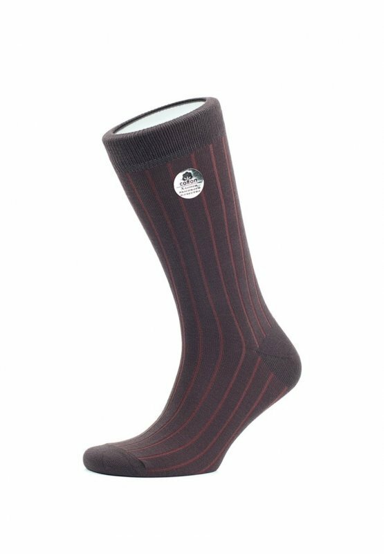 Erkek çorap UOMO FIERO 055MS kahverengi 39-41